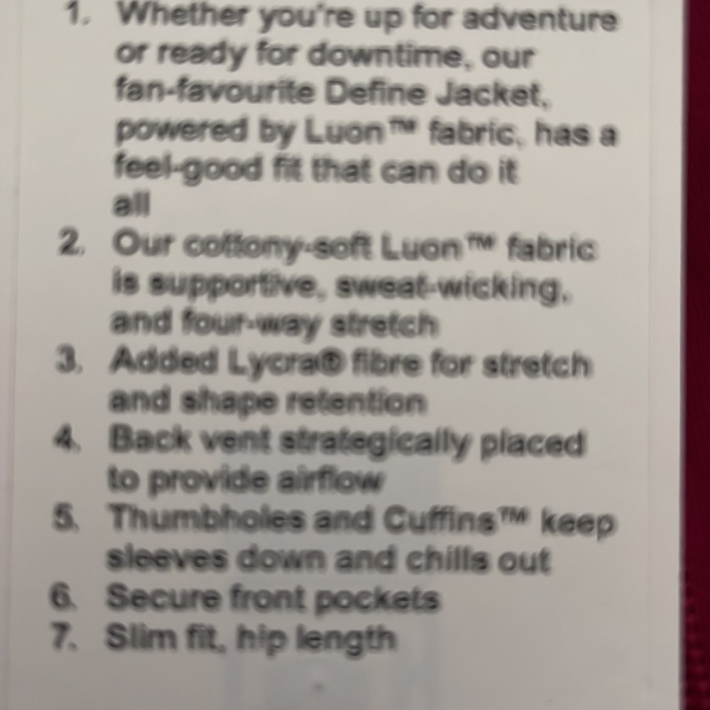 Lululemon Jacket - Picture 5 of 6